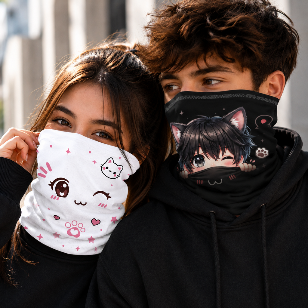 Shadow Kawaii Anime Bandana | Couple Bandana