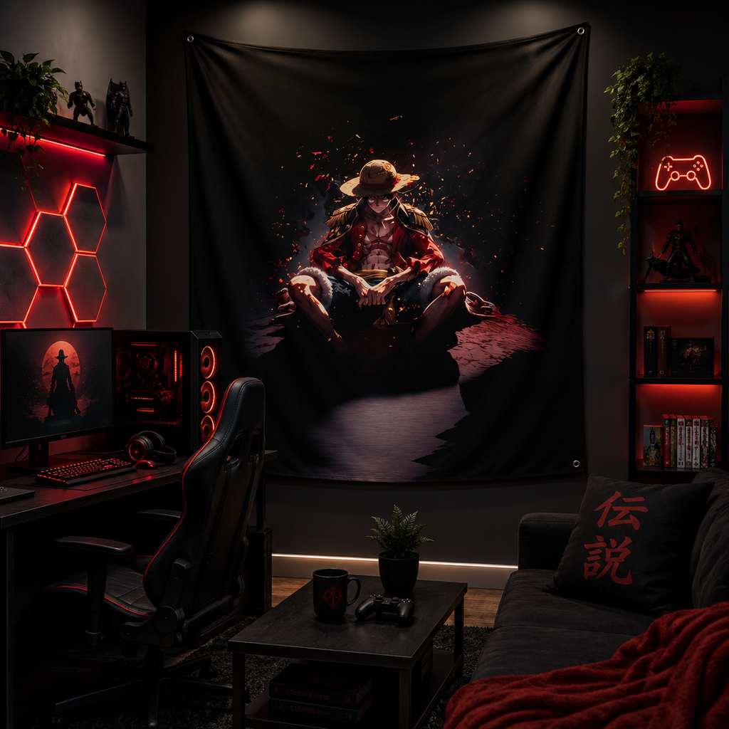 Pirate King | Anime Wall Tapestry (Large Size)