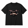 Kawaii Shadow Cat | Unisex Oversized T-Shirt
