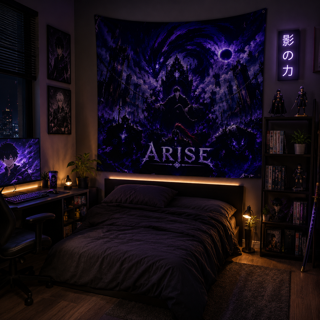 ARISE – Shadow Monarch | Tapestry (Large Size)
