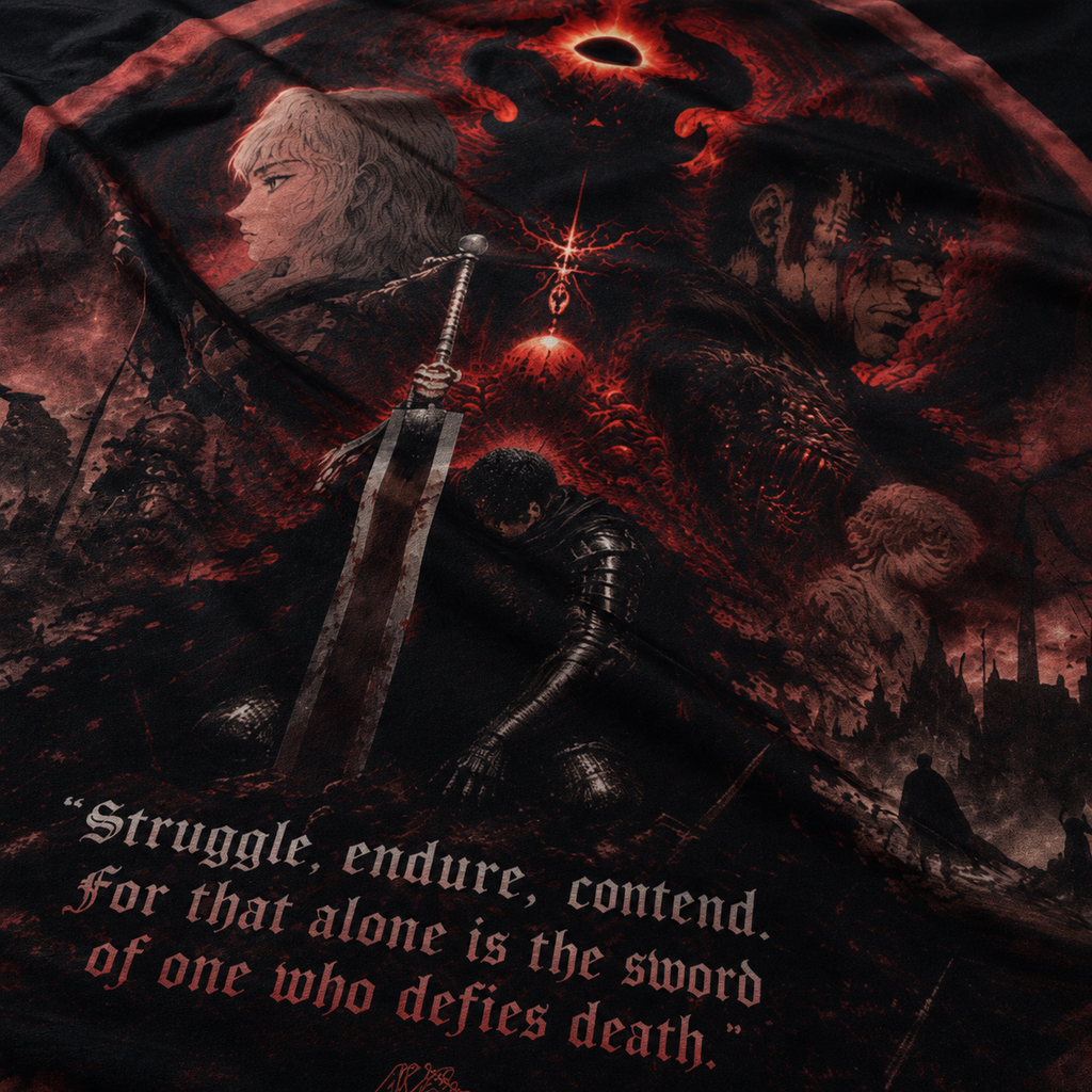 Berserk Eclipse Dark Fantasy | Tapestry (Regular Size)