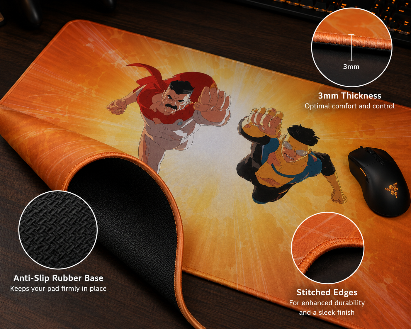Invincible | Gaming Mouse Pad