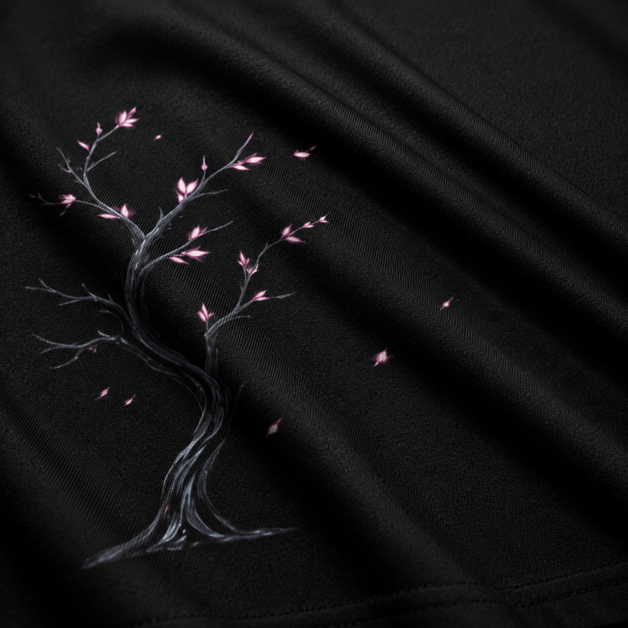 Minimal Sakura Anime | Unisex AOP Oversized Tee