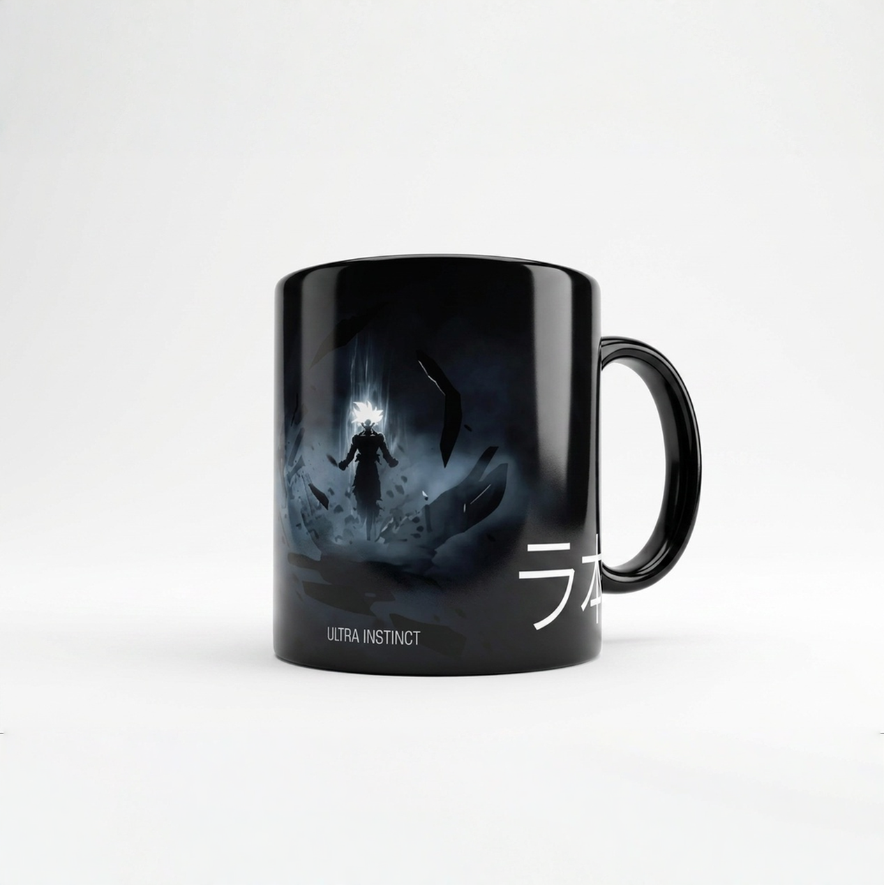 Ultra Instinct Energy Awaken | Minimal Anime Mug