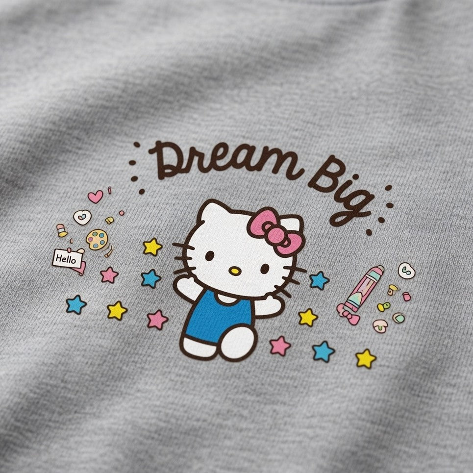 Dream Big Collection – Cute Kawaii | Female Crop Top
