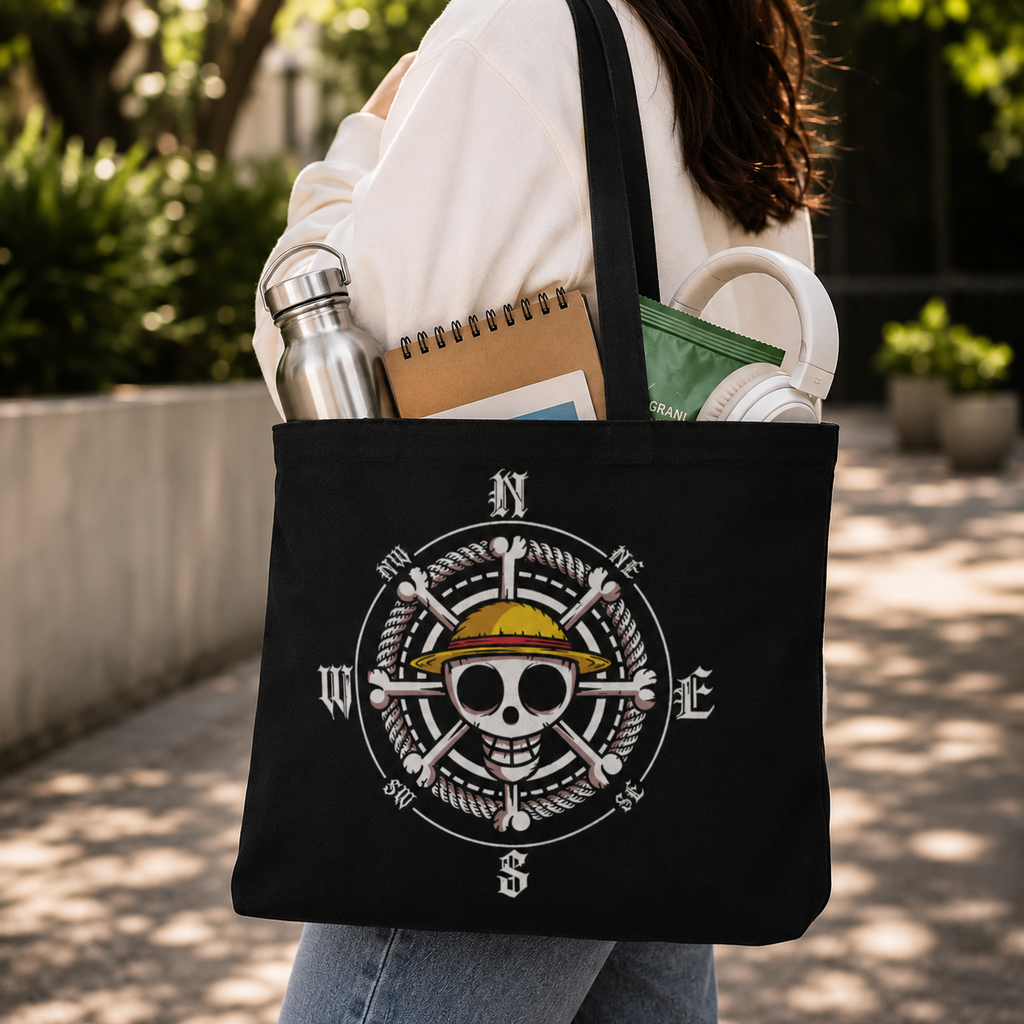 Pirate Navigator | Unisex Large Tote Bags