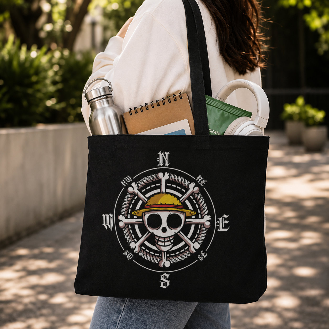 Pirate Navigator | Unisex Large Tote Bags