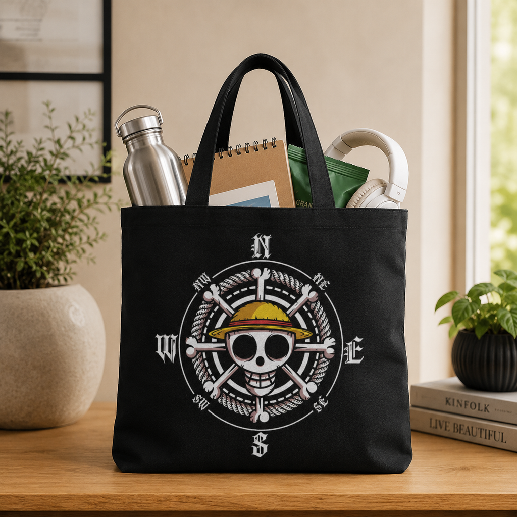 Pirate Navigator | Unisex Large Tote Bags