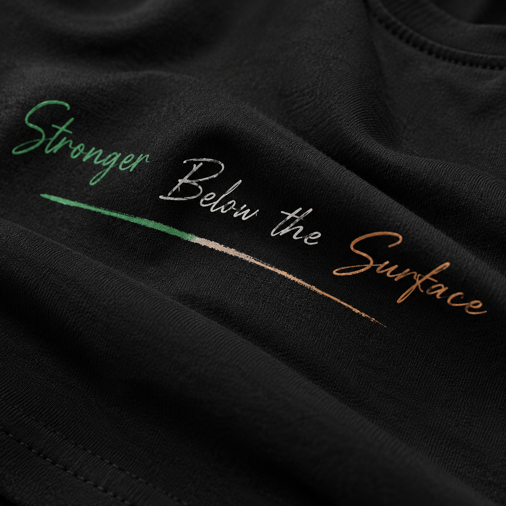 Stronger Below the Surface | Unisex Oversized T-Shirt