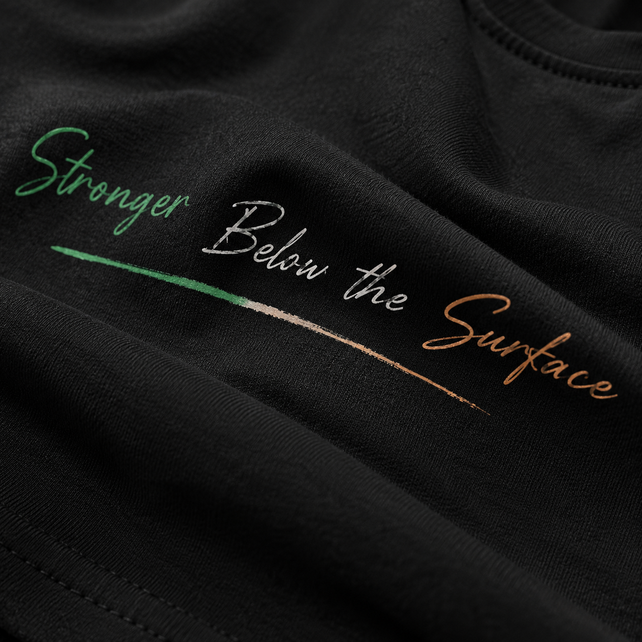Stronger Below the Surface | Unisex Oversized T-Shirt