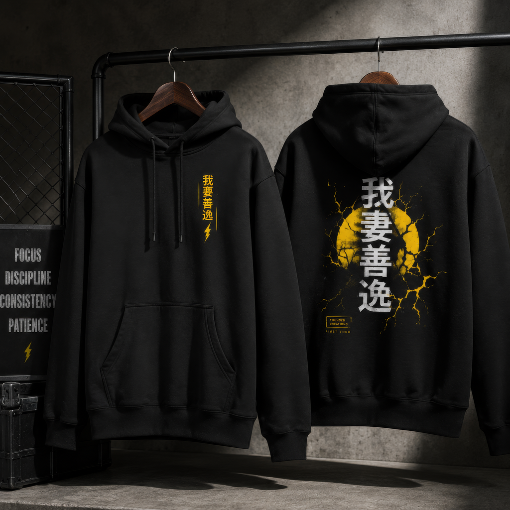 Zenitsu Agatsuma | Thunder Breathing Anime Hoodie