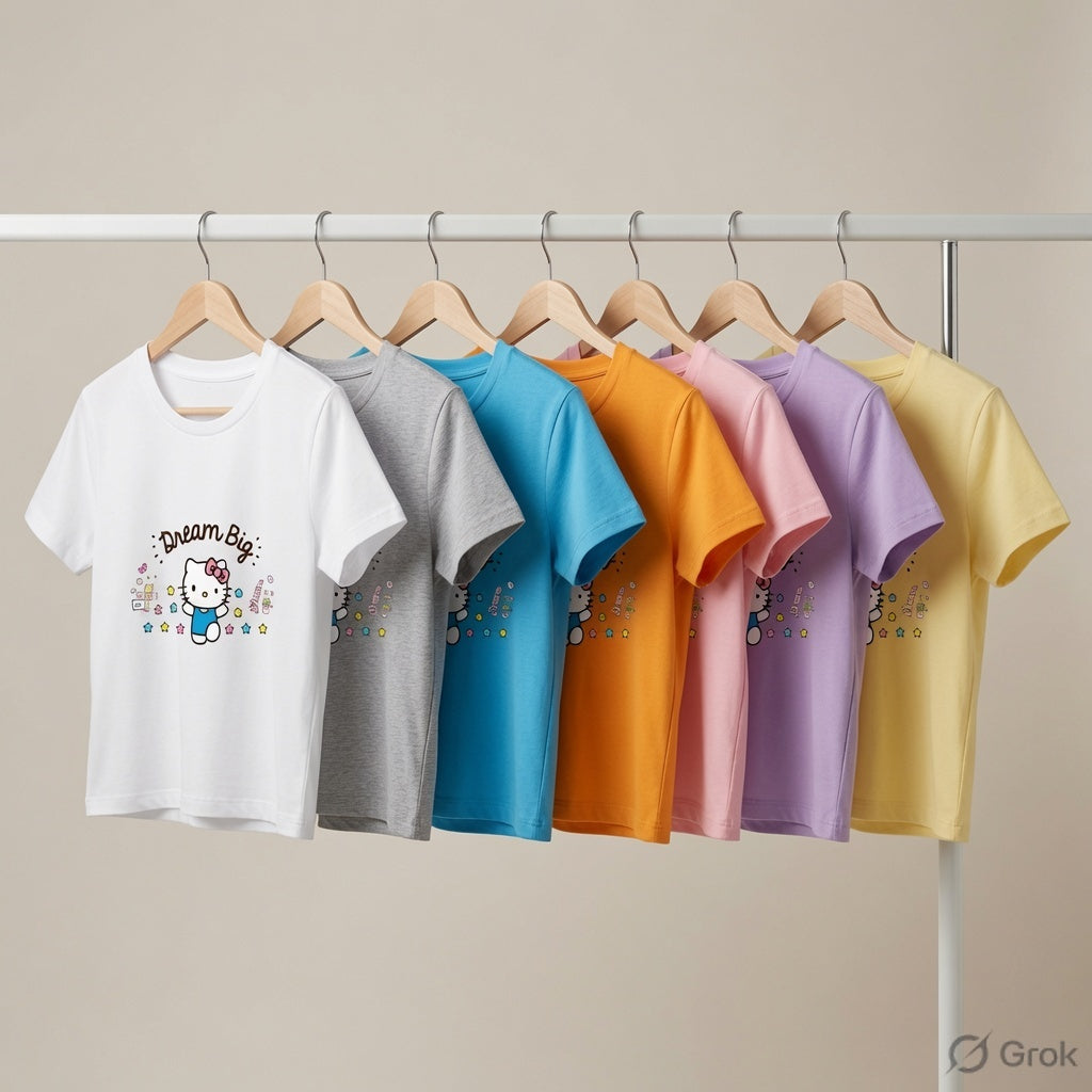 Dream Big Collection – Cute Kawaii | Female Crop Top