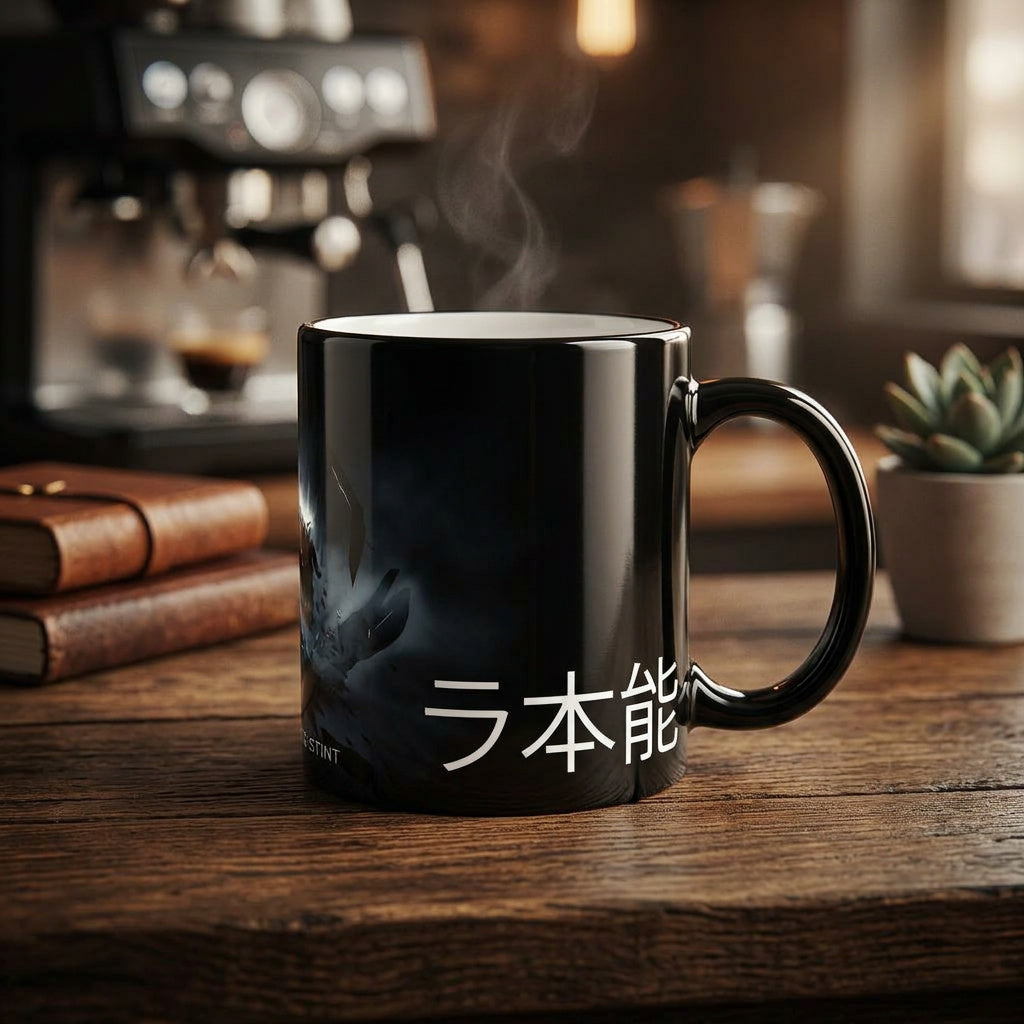Ultra Instinct Energy Awaken | Minimal Anime Mug