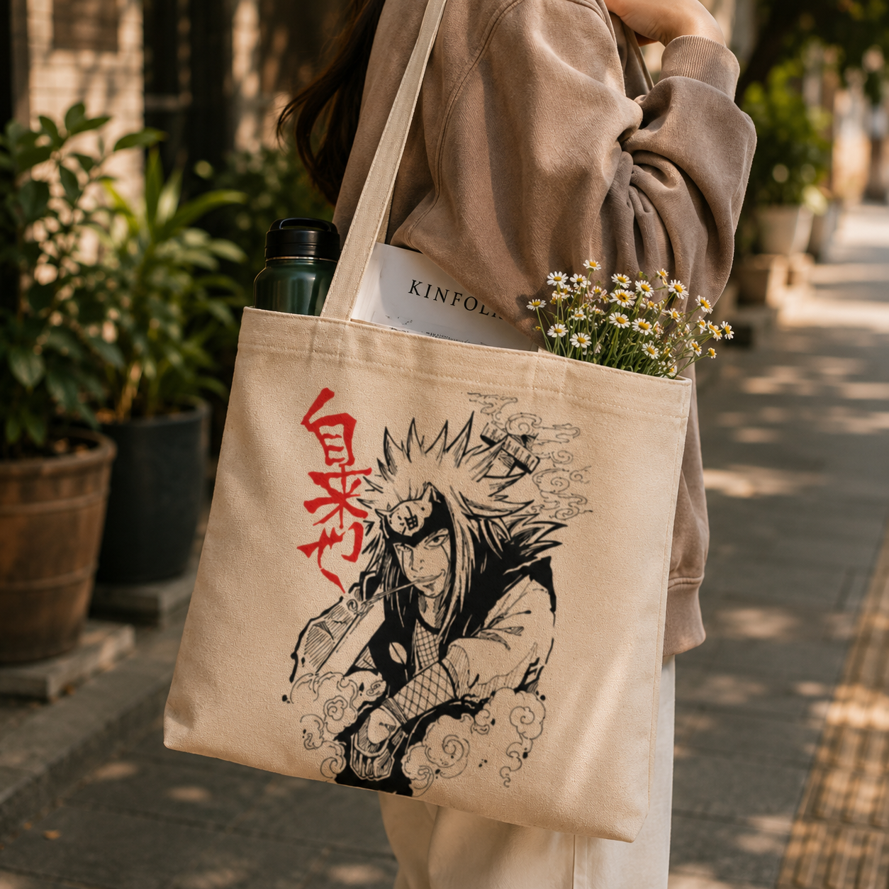 Legendary Sanin | Unisex Large Tote Bags