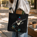 Skater Wolf | Unisex Large Tote Bags