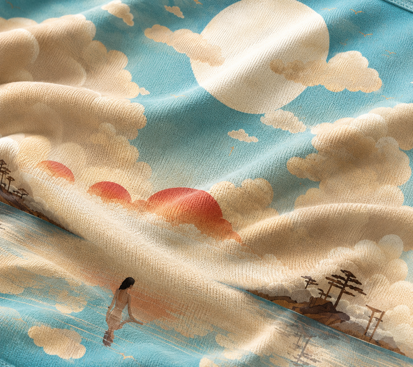 Dreamscape Anime Sky Bandana | Face Bandana Artistic