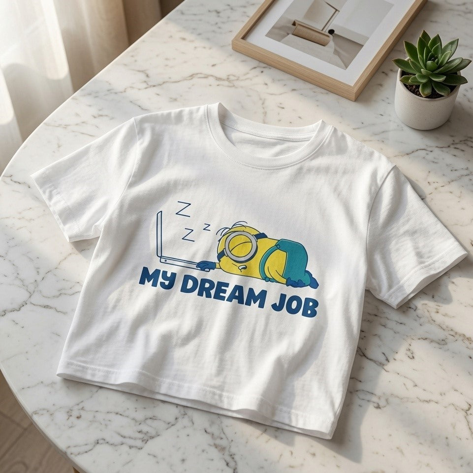 My Dream Job – Funny Cute Kawaii | Female AOP Crop Top