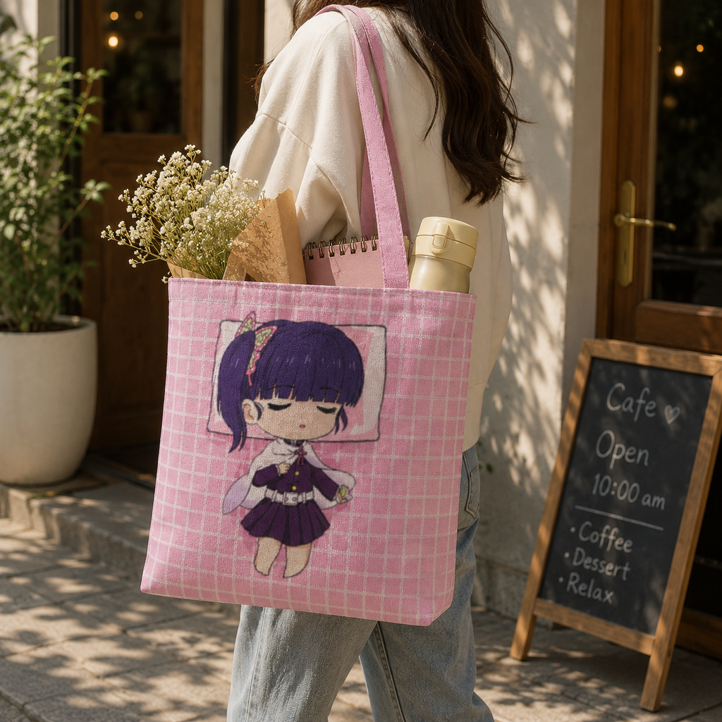 Sleeping Butterfly | Unisex Large Tote Bags
