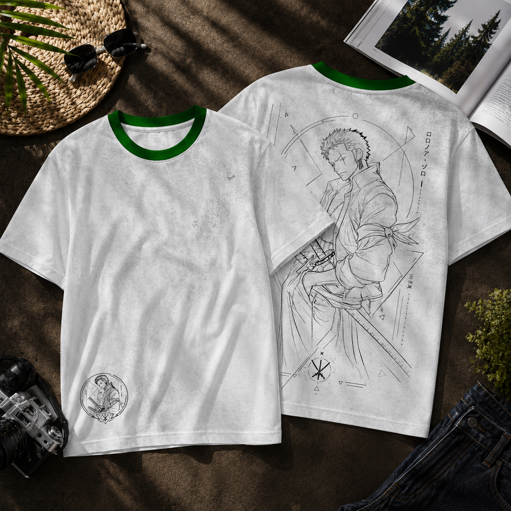 Swordsman Oversized Tee | Unisex AOP Oversized Tee