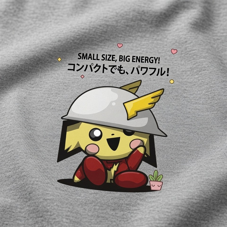 Small Size, Big Energy! – Cute Kawaii | Female Crop Top