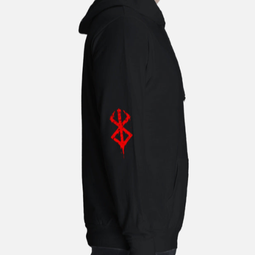 Berserk Anime Hoodie — Dark Warrior Edition